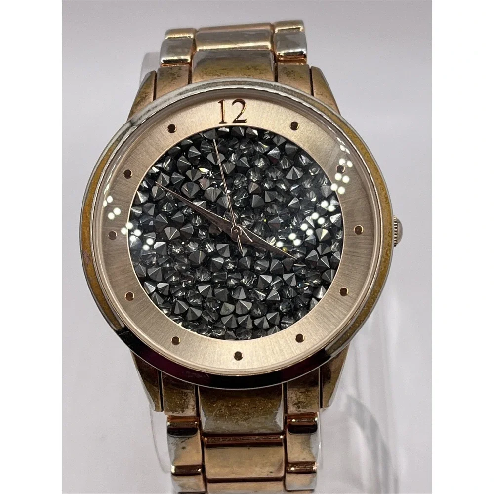 BKE Women's Quartz Watch Gold 7.25